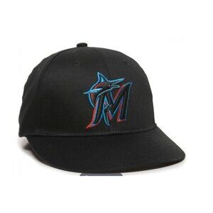 6/$25 Boys Marlins Baseball Cap, OC Sports